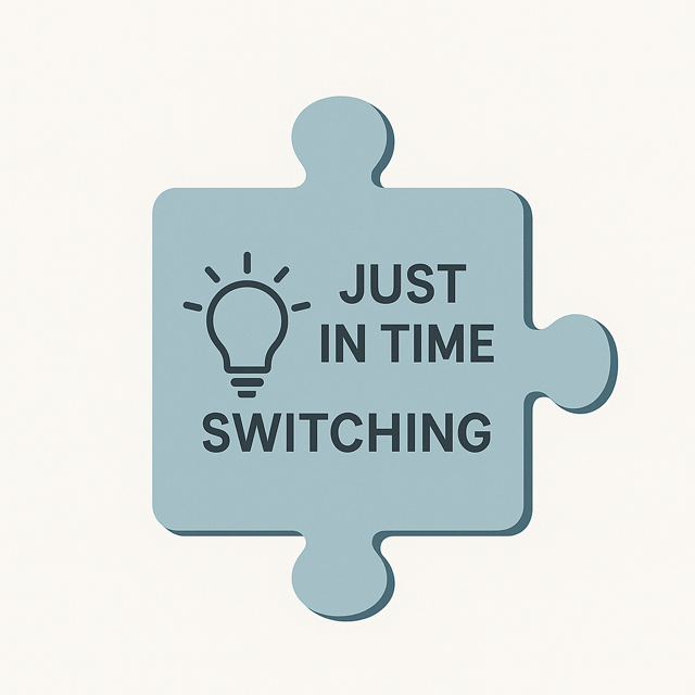 Just-in-time Switch Thinking